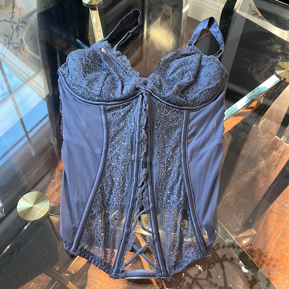 Gray Victoria’s Secret Corset